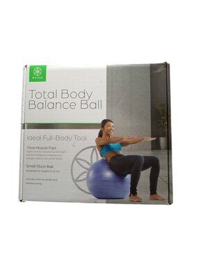 Gaiam Total Body Balance Ball Kit - new in box